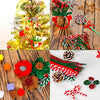Christmas Pipe Cleaners,420 Pcs Pipe Cleaners Craft Set Including 320Pcs Pipe Cleaners &100Pcs Wiggle Googly Eyes Self Adhesive for Home&School DIY Art Crafts Daily or Christmas Decoration
