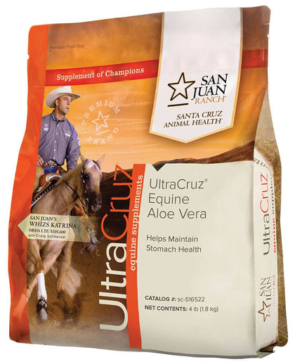 UltraCruz - sc-516522 Equine Aloe Vera Supplement for Horses, 4 lb, Pellet (64 Day Supply)