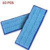 Kqiang 10Pcs Washable Wet Mopping Pads Replacement for iRobot Braava Jet 240/241