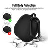 AIRSPO Silicone Case Compatible for Samsung Galaxy Buds 2 Pro/Galaxy Buds2/ Galaxy Buds Pro/Galaxy Buds Pro 2/ Galaxy Buds Live Cases (Black)