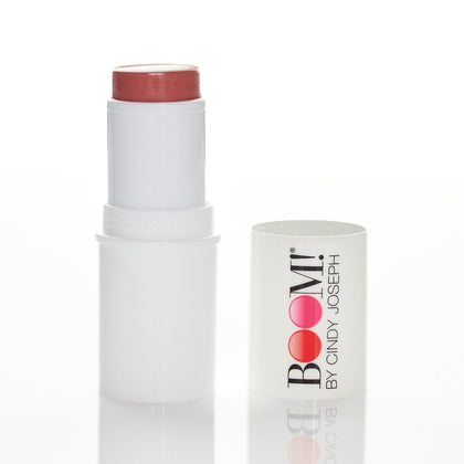 BOOM! by Cindy Joseph Cosmetics Boomstick Rose Nude - Soft, Rosy Color for Your Lips and Cheeks - Nude, Neutral Tone for Every Woman - Clean-Beauty Formula