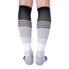 Doc Miller Open Toe Compression Socks Women and Men 20-30mmHg, Toeless Compression Socks Women, Support Shin Splints Calf Recovery, Varicose Veins, 1 Pair