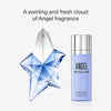 Mugler Angel Hair & Body Mist - Ambery & Woody Women's Perfume - 3.3 Fl Oz