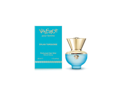 VERSACE DYLAN TURQUOISE Pour Femme Perfumed Hair Mist for Women 1.0 Ounce