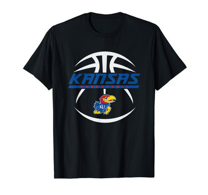 Kansas Jayhawks Basketball Rebound Officially Licensed T-Shirt
