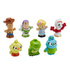 Fisher-Price Disney Toy Story Toddler Toys Little People 7 Friends Pack Figure Set with Woody & Buzz Lightyear for Ages 18+ Months (Amazon Exclusive)