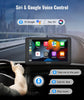 2024 Newest Portable Car Stereo with Wireless CarPlay and Android Auto, Spedal CL786 Apple CarPlay Dash Mount Car Screen, 7