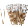 Long Cotton Swabs - 3.93 Inch Cotton Swabs with Wooden Sticks Cleaning Swabs for Wound Care&Cleaning (500 Pcs)