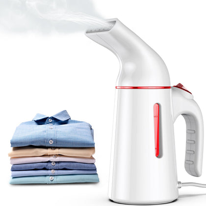 Kazazoo Steamer for Clothes, Handheld Clothes Steamer, Portable Travel Steam Iron, Garment Steamer, Wrinkles Remover for Clothing, 120ml, Fast Heat-up in 40s, plancha a vapor para ropa 110V