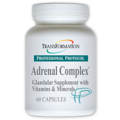 Transformation Enzymes Adrenal Complex - 60 Capsules - Synergistic Formulation of Herbs and Vitamins to Support a Healthy Endocrine System