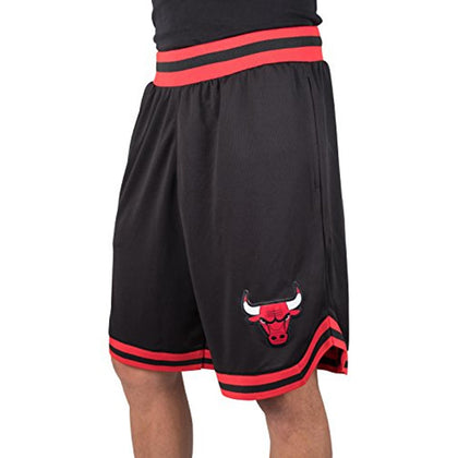 Ultra Game NBA Chicago Bulls Mens Woven Basketball Shorts, Team Color, X-Large