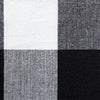 DII Buffalo Check Collection, Classic Farmhouse Table Runner, 14x72, Black & White