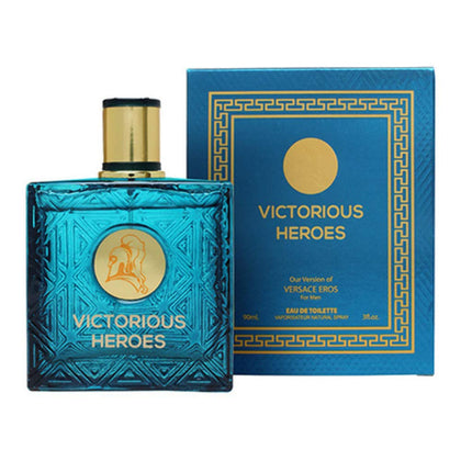 Victorious Heroes by Mirage Brands - Men's Perfume - Eau De Toilette - 3.4 Fl Oz