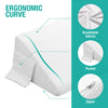 Vekkia King Size Bed Wedge Pillow Gap Filler/Headboard Pillow/Mattress Wedge Close The Gap (0-6