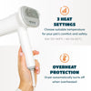 KUUBIA Pet Hair Dryer | 2-in-1 Pet Dryer with Slicker Brush | Dog Hair Dryer | Cat Dryer | Dog Blow Dryer | Pet Grooming Dryer | For Small and Medium-Sized Dogs and Cats