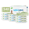 WaterWipes Plastic-Free Textured Clean, Toddler & Baby Wipes, 99.9% Water Based Wipes, Unscented & Hypoallergenic for Sensitive Skin, 540 Count (9 packs), Packaging May Vary