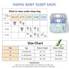 HAPIU Unisex Rayon Made from Bamboo Baby Sleep Sack TOG 1.0, 2-Way Zipper YKK, Wearable Blanket Baby, 6-18 Months,Dark Forest Green