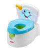 Fisher-Price Baby Toddler Toilet Learn-To-Flush Potty Training Seat With Lights Sounds Phrases And Removable Potty Ring