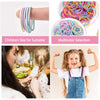 200pcs Hair Ties for Kids Toddler Hair Ties for Girls Elastic Small Hair Bands for Kids