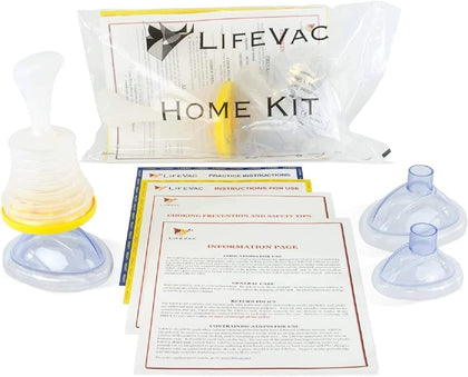 LifeVac Choking Rescue Device for Kids and Adults | Portable Airway Assist First Aid Home Kit