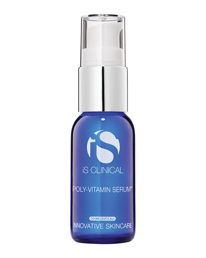 iS CLINICAL Poly-Vitamin Serum; Hydrating Serum containing Niacinamide, Hyaluronic Acid, and Retinol Serum for Face