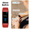 LIVIKEY Activity Fitness Tracker Compatible with Alexa Built-in, Heart Rate, Blood Oxygen, Sleep Monitor, Fitness Watch with Pedometer, IP68 Swimming Waterproof, Smart Watch with Step Tracker