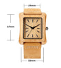 MeWatch MW Brand Bamboo Wood Casual Watch for Men Display Quartz Wooden Watches