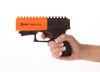 Mace Brand Self Defense Pepper Spray Gun 2.0 - Accurate 20 Spray, Leaves UV Dye on Skin, Replaceable Cartridge (80406) - for Women/Men, Made in the USA, Black /Orange,1 Pack