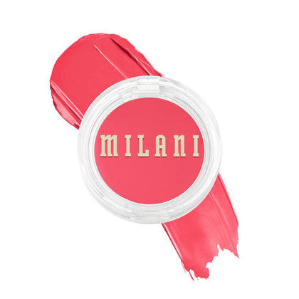 Milani Cheek Kiss Cream Blush- Cream to Gel Blush for Cheek and Lip Tint