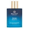 Bella Vita Organic Skai Aquatic Eau De Cologne Unisex Perfume for Men & Women with Bergamot, Pink Pepper | Long Lasting Aqua EDC Fragrance Scent, 100 mL | 3.4 Fl.oz
