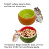 Hamiledyi Hamster Bowl,Ceramic Food Water Feeding Dish for Guinea Pigs Gerbil Mouse Rat Chinchilla Hedgehog Sugar Glider