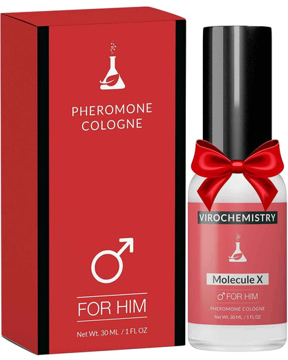 VIROCHEMISTRY Pheromones to Attract Women for Men (Molecule X) Cologne - Bold, Extra Strength Human Pheromones Formula 30ml