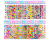 Stickers for Kids Toddlers Stickers - MoCeYa 1200+ Puffy Stickers for Toddlers Bulk Sticker Sheets School Stickers for Girls Boys Stickers Packs Party Favors (40 Sheets,1200 Pcs)