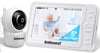 DoHonest Baby Monitor HD 1080P Camera Audio Home Wireless 5 Display Infant Video Monitoring Remote Pan Tilt Infrared Night Vision 1000ft Range Temperature Sensor S06