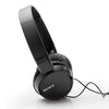 Sony ZX Series Wired On-Ear Headphones, Black MDR-ZX110, 7.87 x 1.81 x 5.87 inches