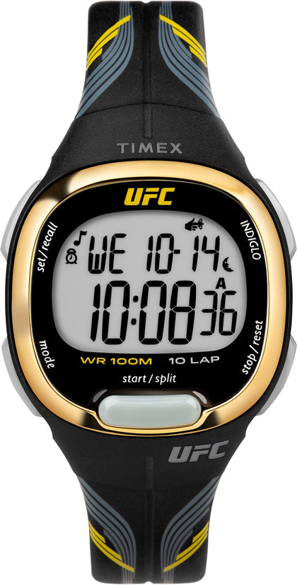 Timex UFC Women's Takedown 33mm Watch - Black Strap Digital Dial Black Case