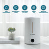 PurSteam Humidifiers for Large Room & Bedroom, 5L Cool Mist Ultrasonic Whisper-Quiet Oil Diffuser for Baby Nursery and Plants, Humidifying Unit for Whole House, Auto Shut-Off, Up to 20h of Operating