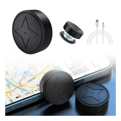 GPS Tracker for Vehicles Strong Magnetic Car Vehicle Tracking Anti-Lost, 2G LTE Multi-Function GPS Mini Locator, Monitoring, Automatic Recording Voice for Vehicles