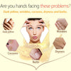 La Milee Hand Mask Milk Honey Peel Off Hand Wax Moisturizing Hydrating Nourishing Exfoliating Hand Film Hands Care paraffin110g
