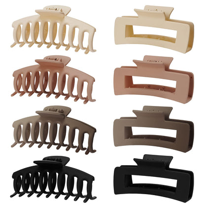 Large Hair Claw Clips,8 Pack 4.3