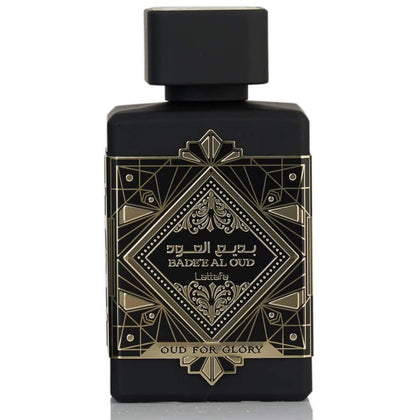 Lattafa Perfumes Bade'e Al Oud, Oud for Glory for Unisex Eau de Parfum Spray, 3.4 Ounce