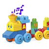 MEGA BLOKS Fisher-Price ABC Blocks Building Toy, ABC Musical Train with 50 Pieces, Music and Sounds for Toddlers, Gift Ideas for Kids