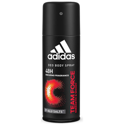 Adidas Team Force Fresh Boost Deo Body Spray for Men, 5 Ounce