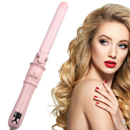 2024 Newest Automatic Curling Wand Rotating Curling Iron, Professional 28mm/1.1 Inch Hair Curler Hair Styling Irons Fast Heating Wand for Medium/Long Hair