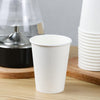 RACETOP Disposable Paper Coffee Cups 12 oz [100 Pack],12 oz White Hot Coffee Paper Cups, Thickened Paper Style