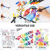 Art Markers Dual Brush Pens for Coloring, 60 Artist Colored Marker Set, Fine and Brush Tip Pen Art Supplier for Kids Adult Coloring Books, Bullet Journaling, Drawing