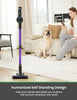 Vactidy Cordless Vacuum Cleaner, 6 in 1 Lightweight Stick Vacuum Self-Standing, Powerful Rechargeable Vacuum Cleaner Up to 35 Mins Runtime, Cordless Vacuum with LED Screen for Hardwood Floor Pet Hair