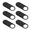 Vliigts Ultra-Thin Camera Cover Slide for Tesla Model 3 / Y Interior Cabin Camera Laptop PC Front-Facing Webcam Sticker Blocker Protect Your Privacy (Black - 6 Pack)