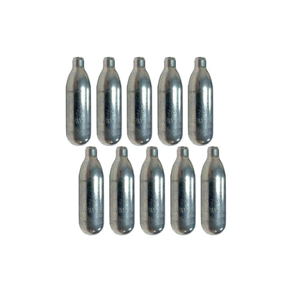 Byrna 8 Gram CO2 + Oiler Cartridges | 10 Count Pack | for Byrna SD/HD/EP - (9 CO2 + 1 Oiler Cylinders)