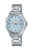 Casio LTP1308D-2AV Women's Stainless Steel Analog Date Blue Dial Watch